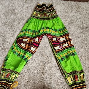 Women Boho Harem Pants Thai Palazzo Baggy Gypsy Hippie Lounge Beach Yoga Trouser